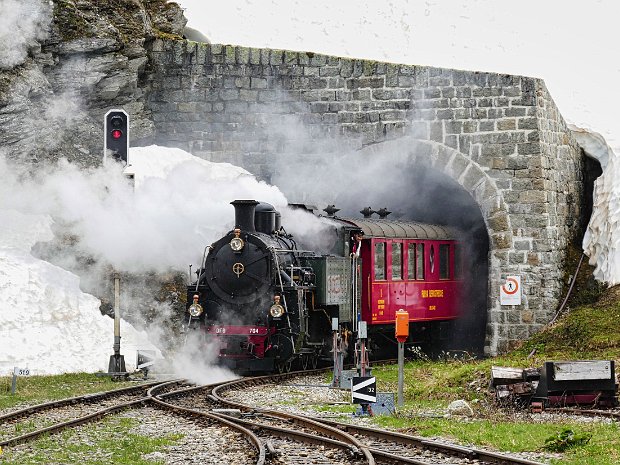 Furka Dampffahrt 2024