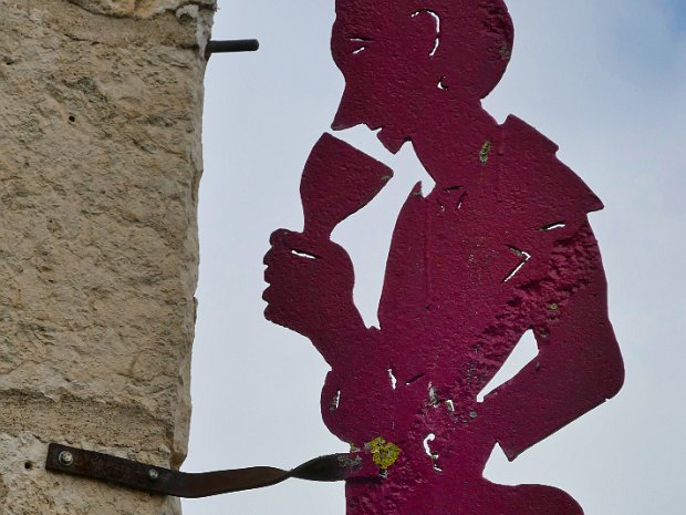 Schilder in Lauzerte